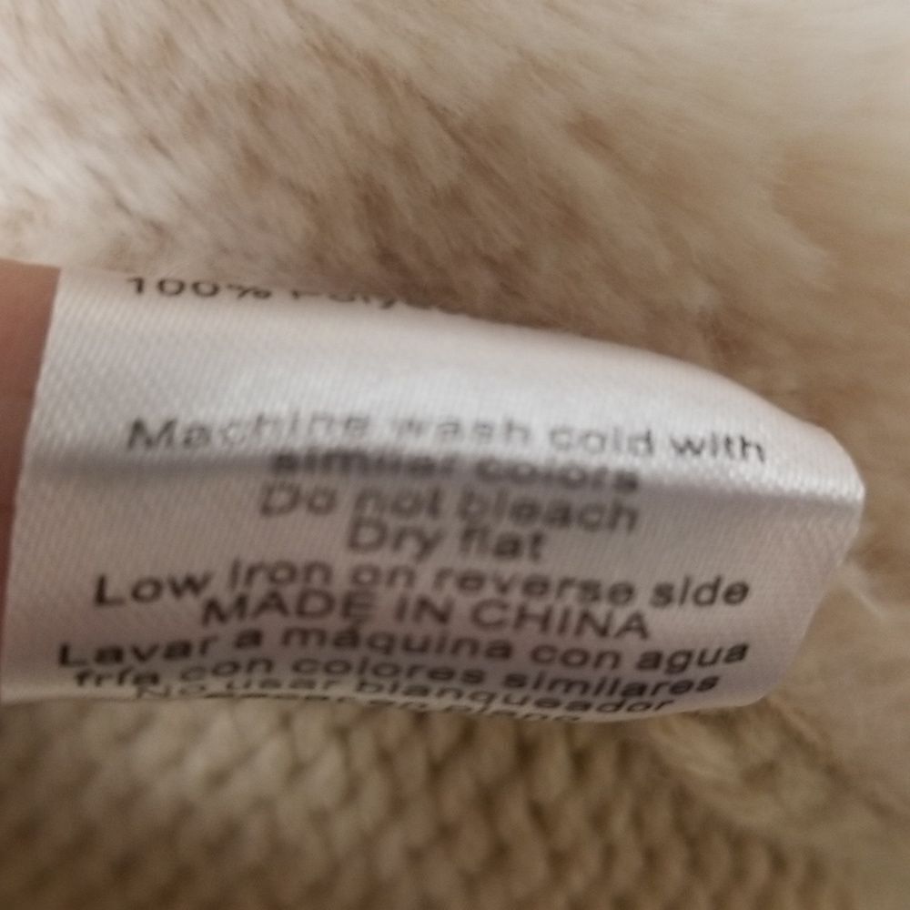 Twelfth Love Sweater Suede Tan Coat Jacket Size Small - Picture 8 of 9